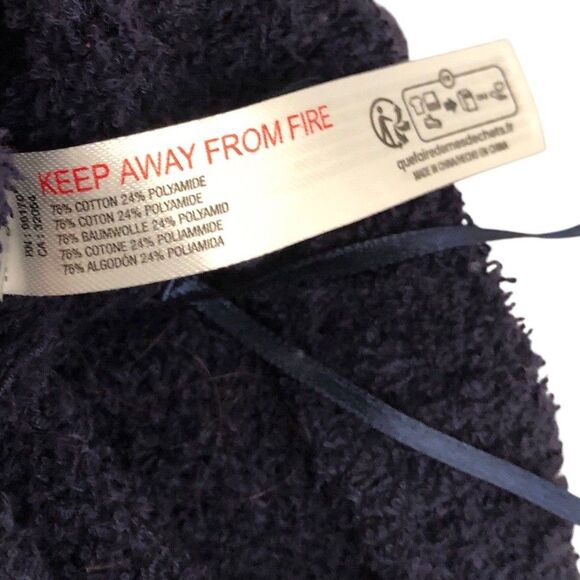 Free People Beach Claire One Piece Medium Navy Blue Marin Strapless Jumpsuit NWT - Picture 10 of 13